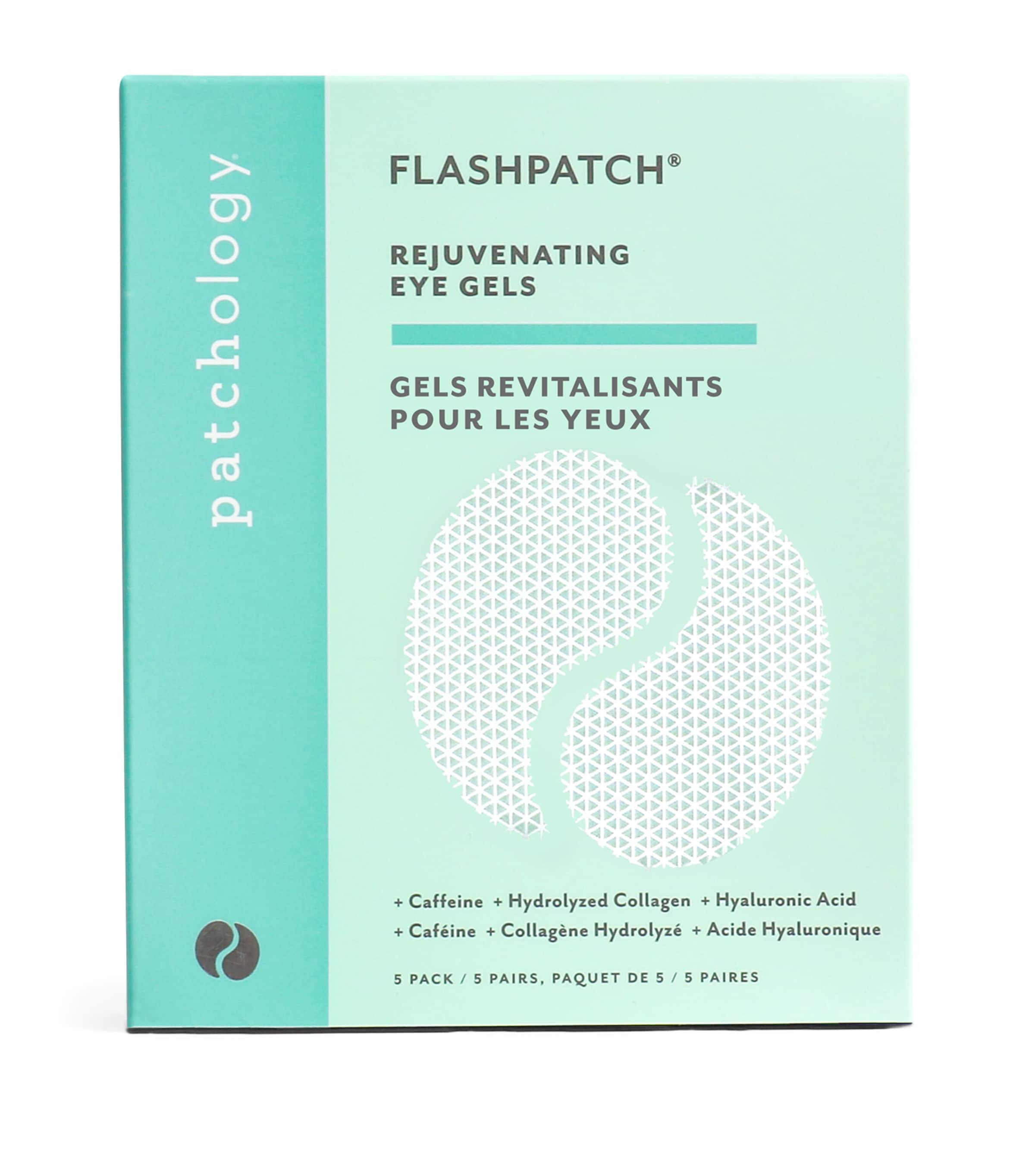 Patchology Rejuvenating Eye Gels, 5 pairs, imported from the UK