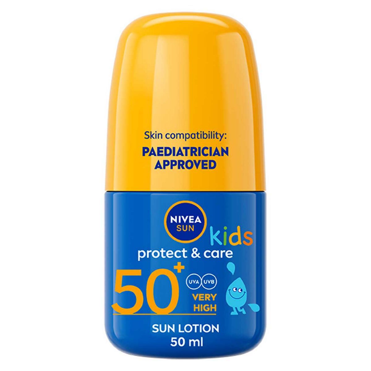 NIVEA SUN® Kids Caring Roll-On 50+ Very High 50ml GOODS Boots   