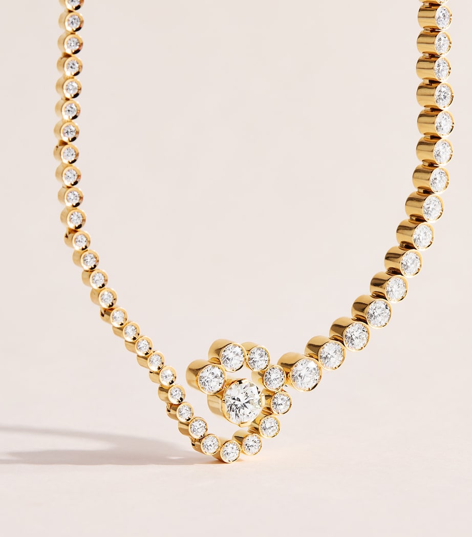 Sophie Bille Brahe Collier d'Escargot necklace yellow gold diamonds - British product