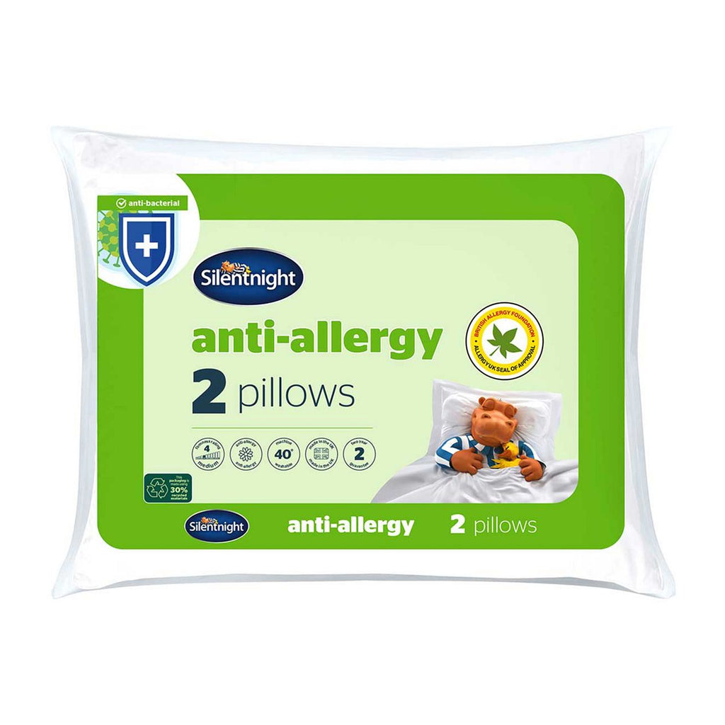 Silentnight Anti Allergy Pillow - 2 Pack