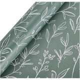 Sainsbury's Sage Floral Birthday Gift Wrap Wrapping Paper 2m GOODS Sainsburys   