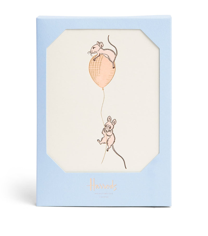 Harrods Mouse Cards pack of 5 - British product