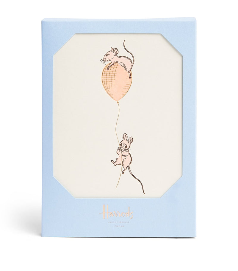 Harrods Mouse Cards pack of 5 - British product