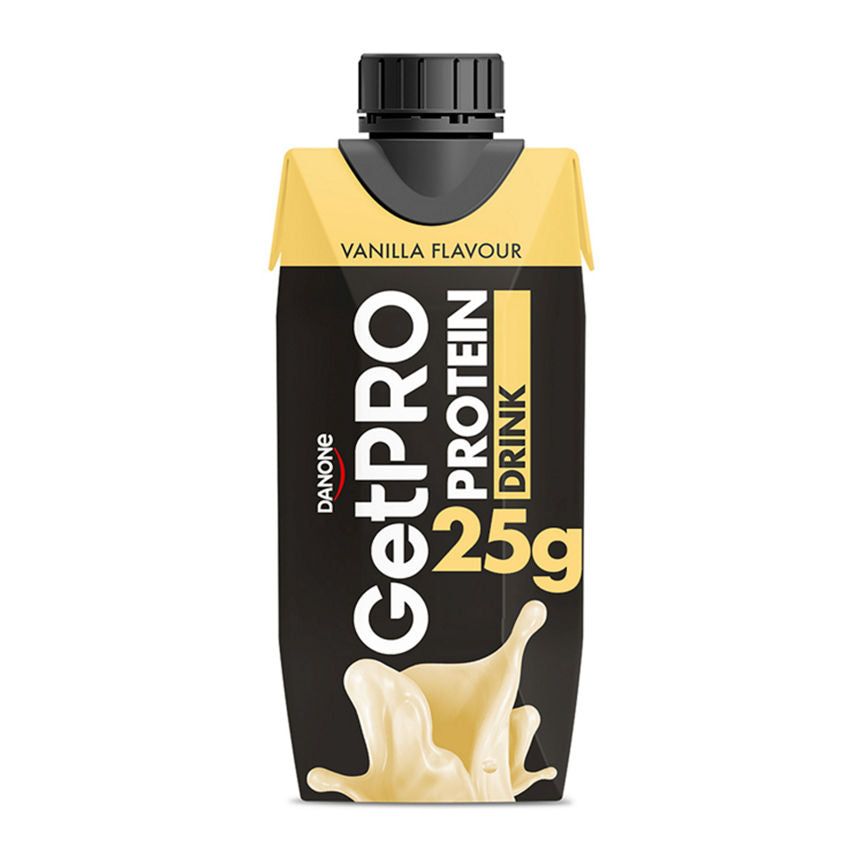 GetPro 25g Protein Drink Vanilla Flavour 330ml GOODS ASDA   