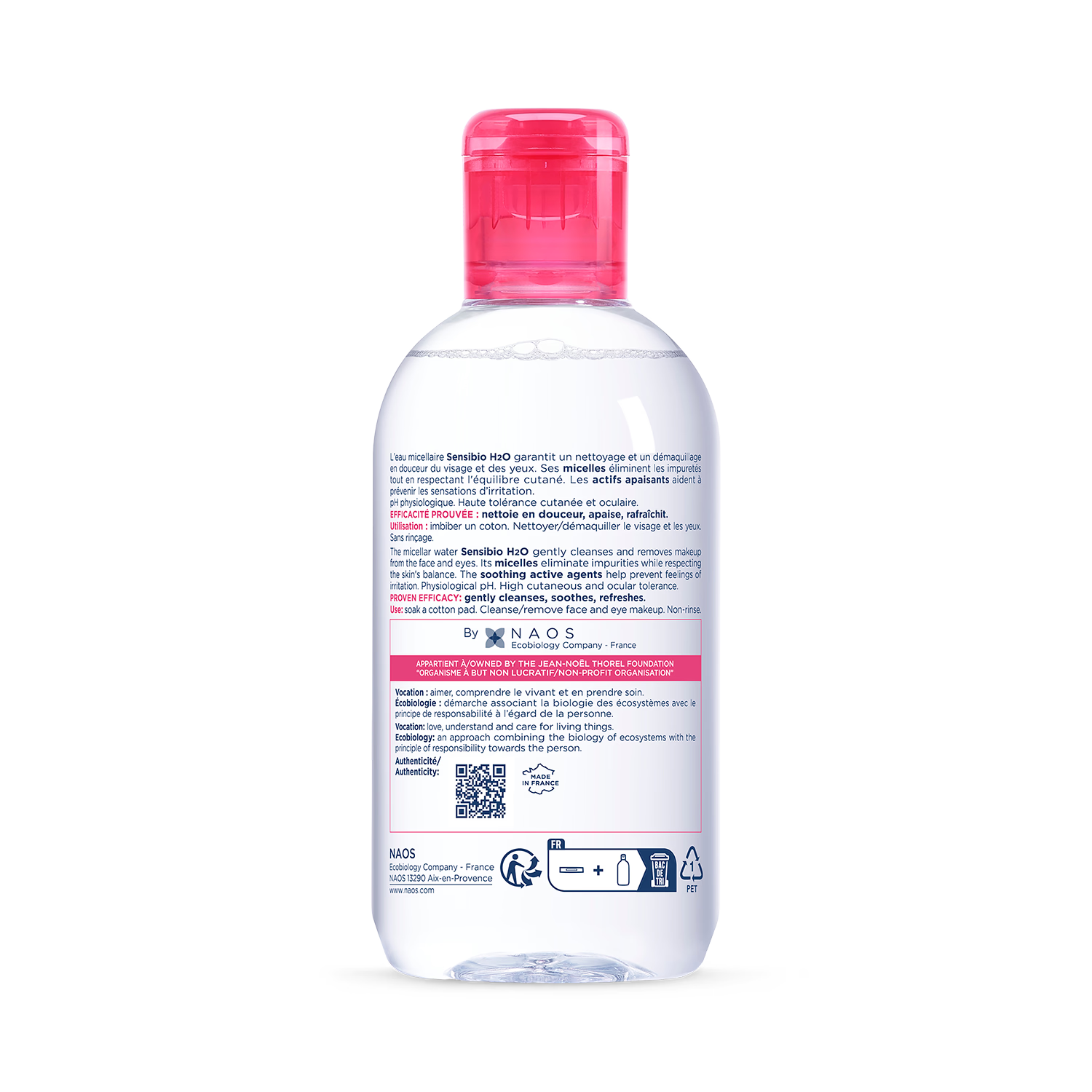 Bioderma Sensibio H2O micellar water cleanser 250ml (British brand)