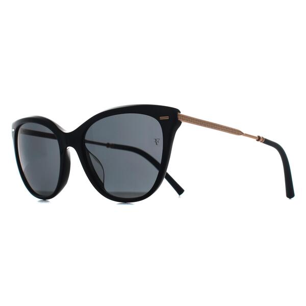 Oliver Peoples Mrs Federer sunglasses black acetate frame, imported from the UK