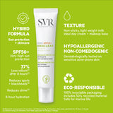 SVR Sebiaclear SPF50+ Mattifying Anti-Blemish Sunscreen 40ml, imported from the UK
