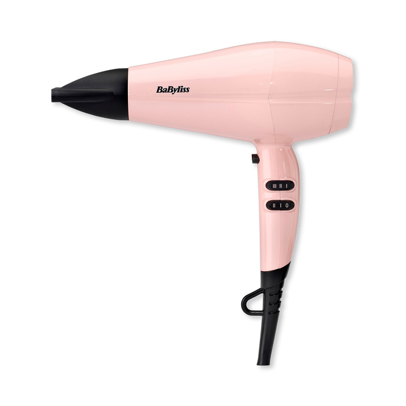 BaByliss 5337U Ionic Hair Dryer Rose Blush 2200w (British brand)