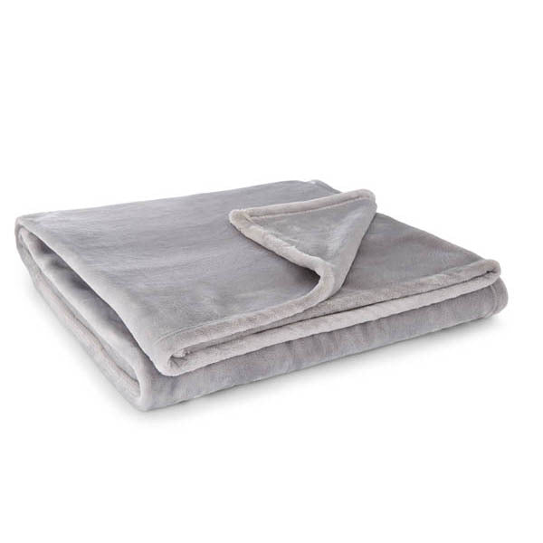 Martex Sheared Mink Blanket Cool Grey GOODS Superdrug   