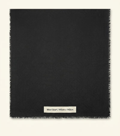 Harrods Burberry Wool-Silk Wide Check Scarf- Buy online at McGrocer