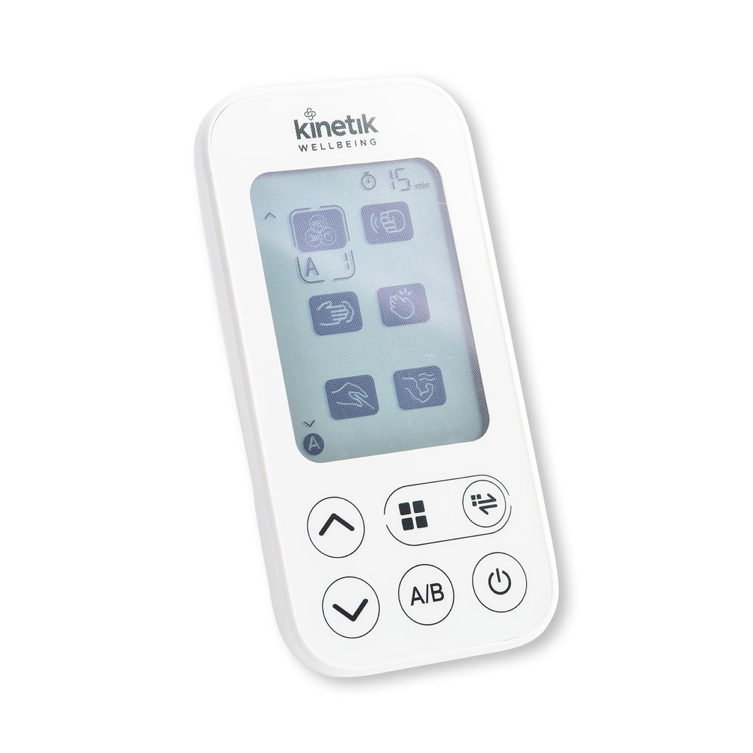 Kinetik Wellbeing dual channel TENS machine white, UK version