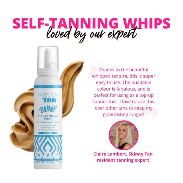 Skinny Tan Self-Tanning Whip Medium 150ml GOODS Boots   