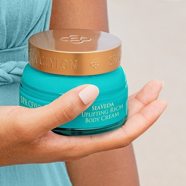 SPA CEYLON SeaVeda Uplifting Rich Body Cream 150g, imported from the UK