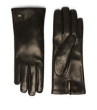 Max Mara lamb leather gloves with wool lining (British brand)