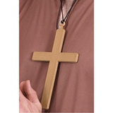 Smiffys PVC Monks Cross gold with black cord, UK version