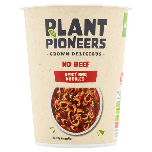 Plant Pioneers Spicy BBQ Noodles 90g GOODS Sainsburys   