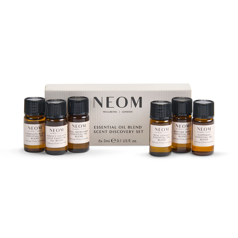 Neom essential oil scent discovery set (British brand)