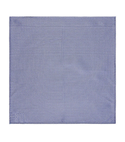 Harrods Pal Zileri Silk Printed Pocket Square 33cm x 33cm- Buy online at McGrocer