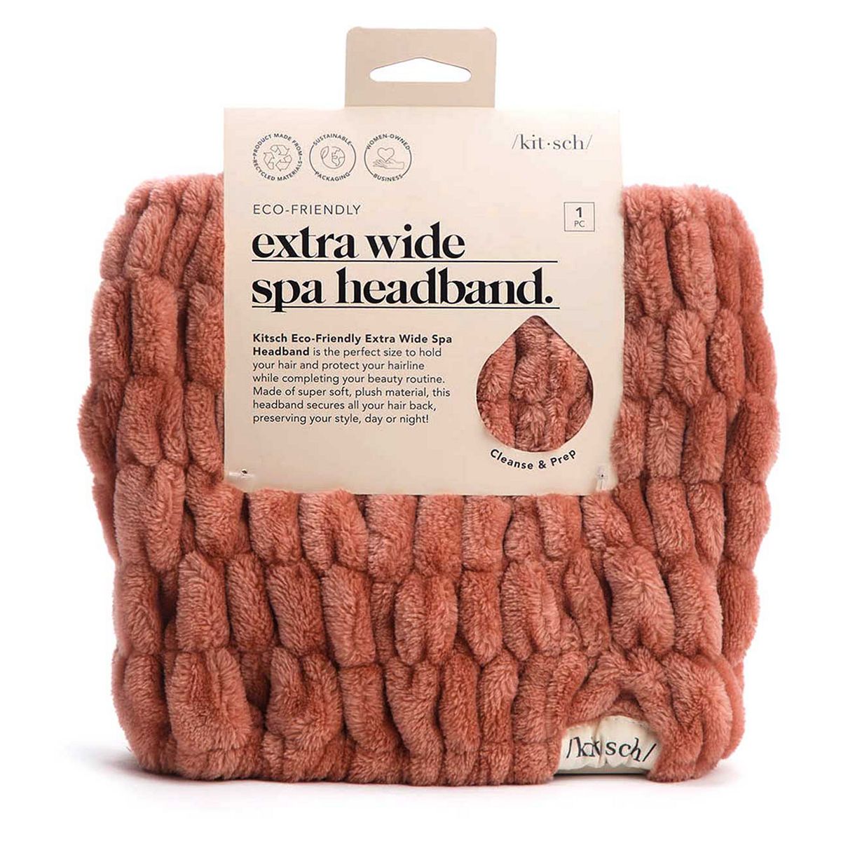 Kitsch Extra Wide Spa Headband - Dusty Rose GOODS Boots   