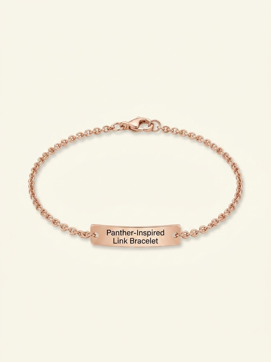 Cartier Panthère bracelet 18ct rose gold with diamonds and garnet, UK version