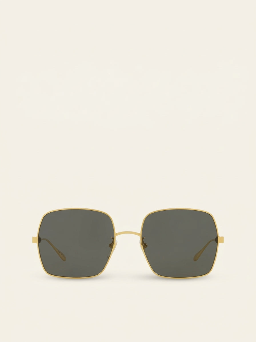 Gucci metal square-frame sunglasses GG1434S, UK version