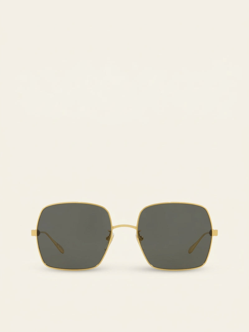 Gucci metal square-frame sunglasses GG1434S, UK version