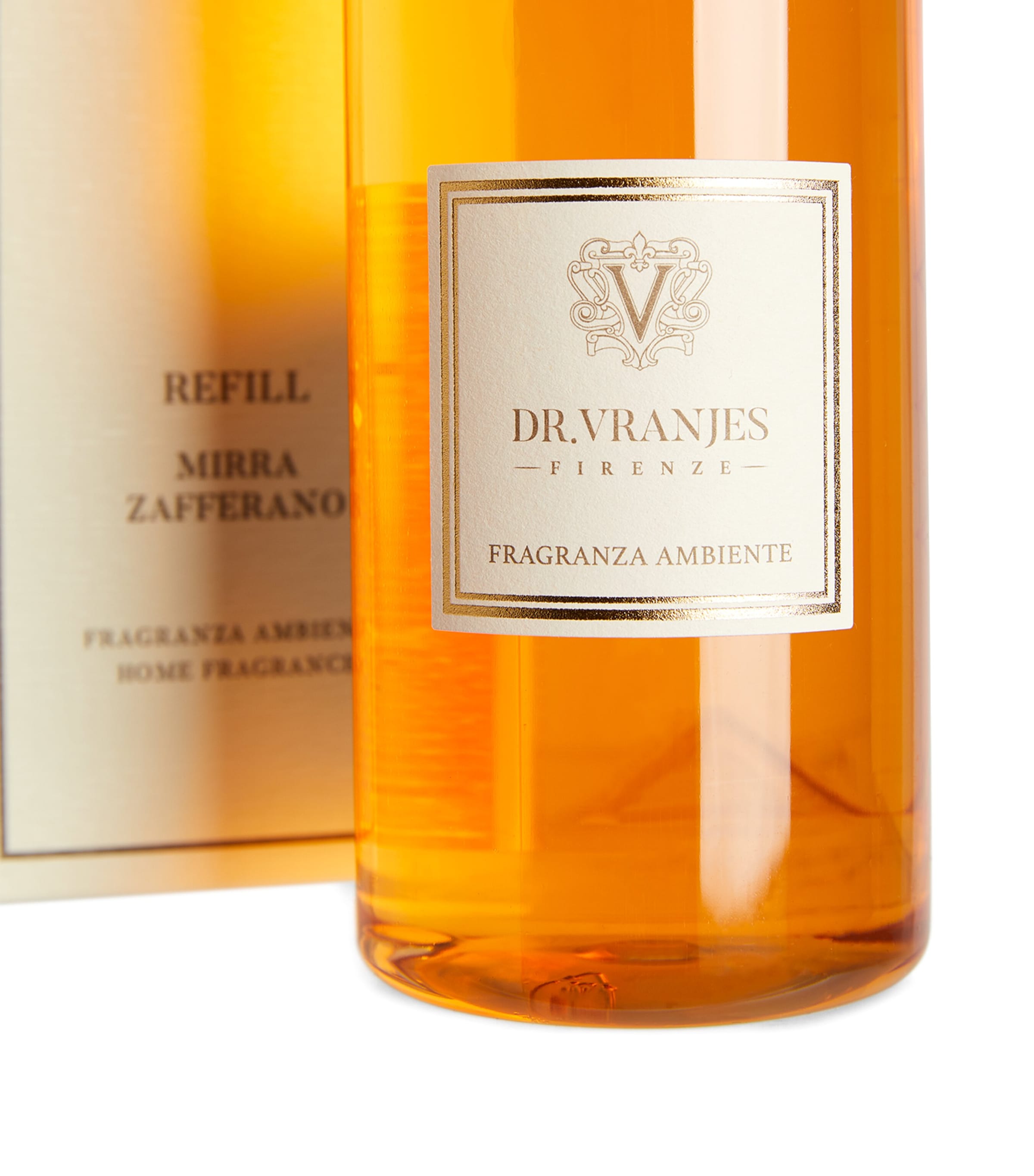 Dr. Vranjes Mirra Zafferano reed diffuser refill oil 500ml - British product