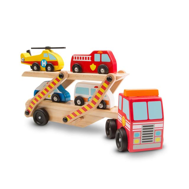 Melissa & Doug Emergency Vehicle Carrier