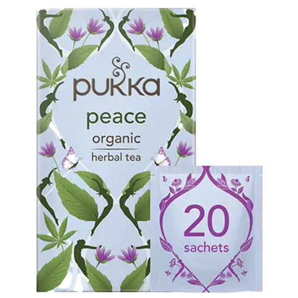 Pukka Peace Organic tea 20 teabags - British product