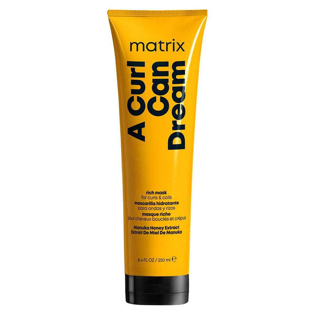 Matrix A Curl Can Dream Intensely Hydrating Rich Mask with Manuka Honey Extract for Curls and Coils, 250ml