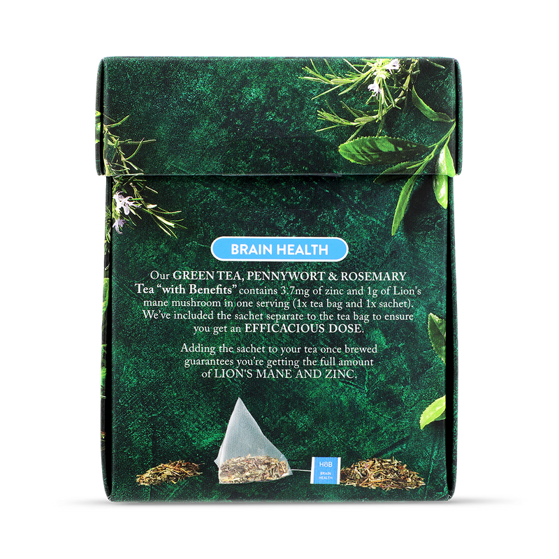Holland & Barrett Brain Health Tea 10 Tea Bags, UK version