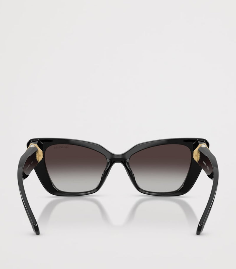 Swarovski cat eye sunglasses with crystal embellishments - British product