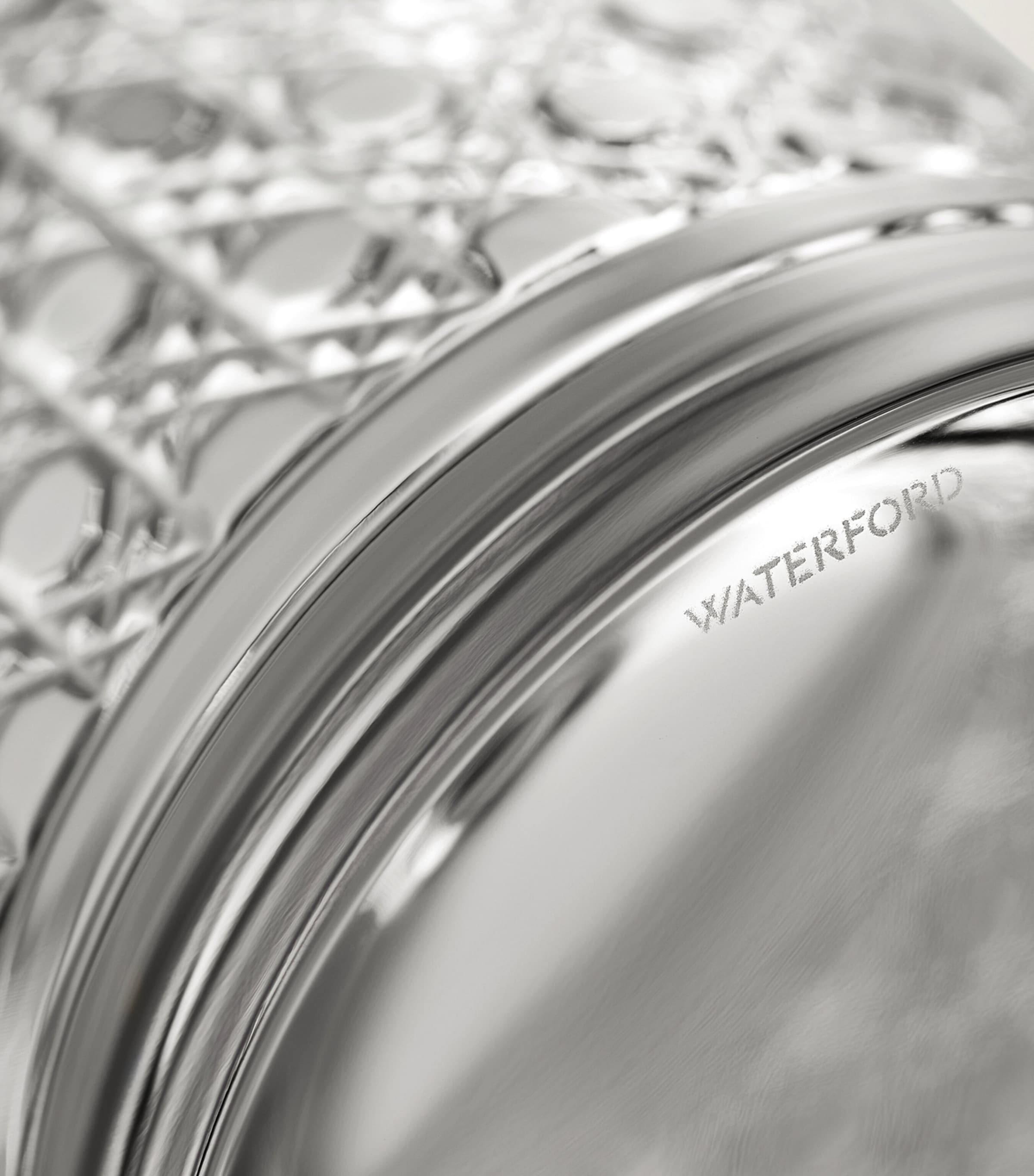 Waterford Crystal Opulence bar set ice bucket and tongs (British brand)