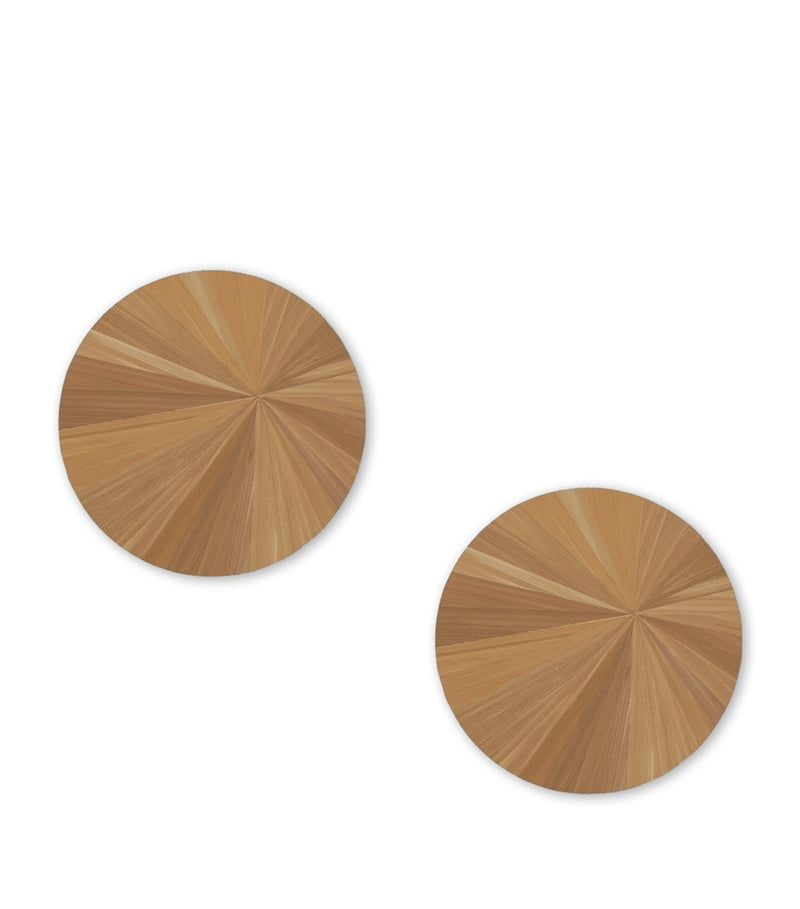 Hestia Soleil round coasters set of 2, UK version