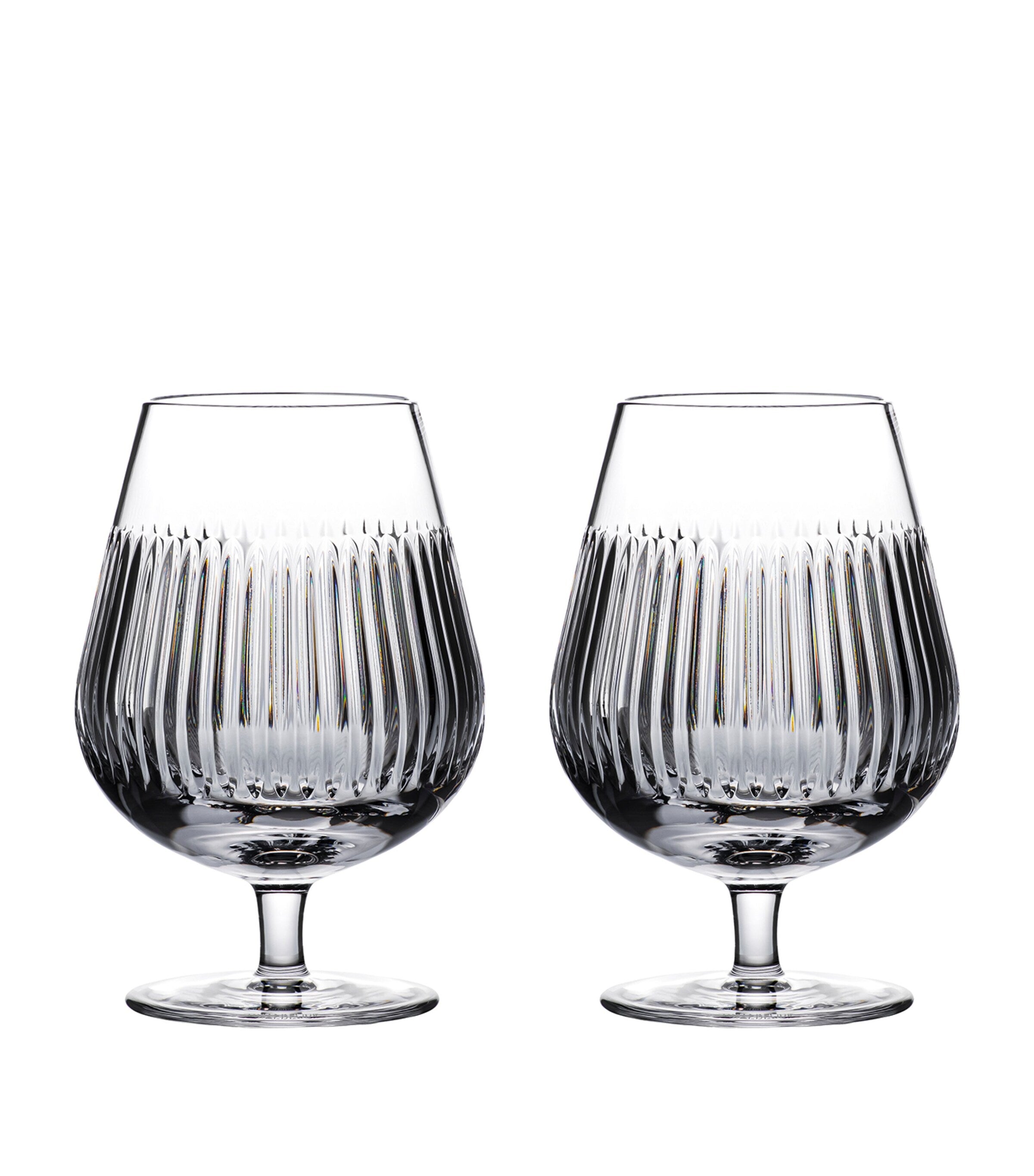 Waterford Connoisseur Aras brandy balloon glasses set of 2 510ml (British brand)