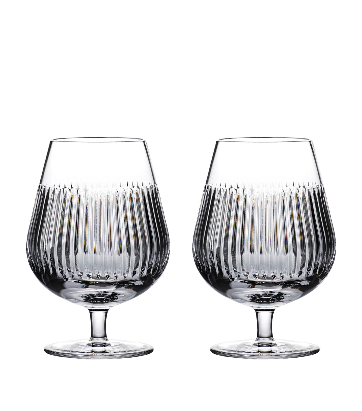 Waterford Connoisseur Aras brandy balloon glasses set of 2 510ml (British brand)