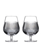 Waterford Connoisseur Aras brandy balloon glasses set of 2 510ml (British brand)