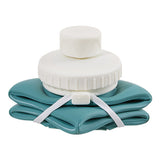 Livingandhome collapsible water bottle green 600ml - British product