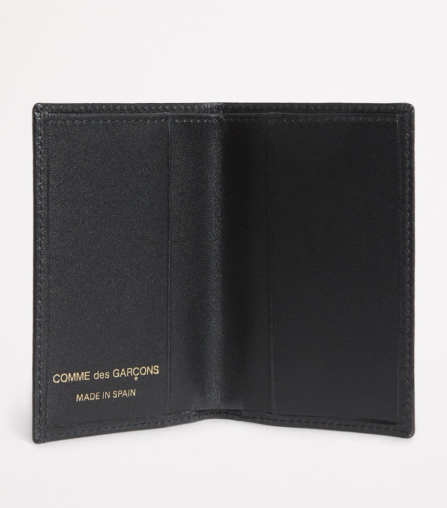 CDG Leather Polka-Dot Card Holder (British brand)