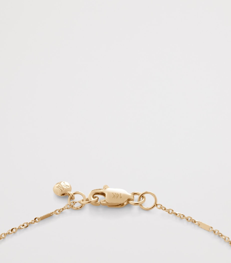 Monica Vinader yellow gold chain necklace 46cm (British brand)