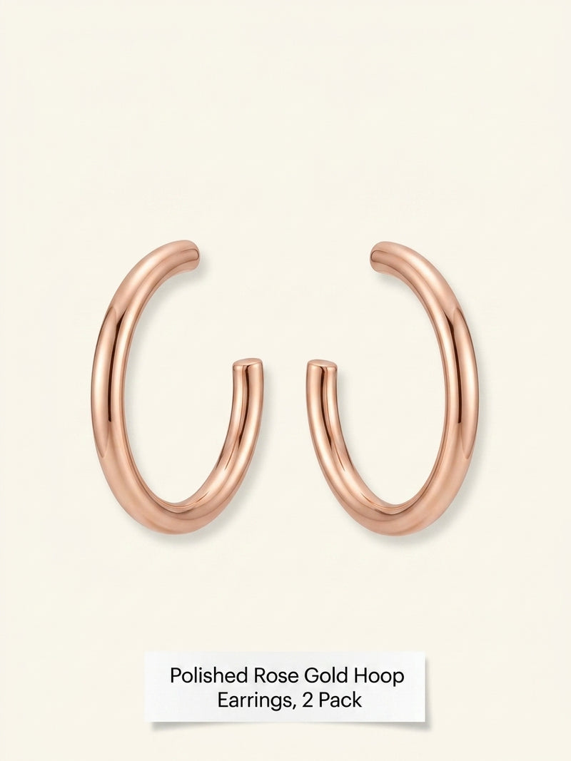 Cartier LOVE open hoop diamond earrings in 18ct rose gold - British product