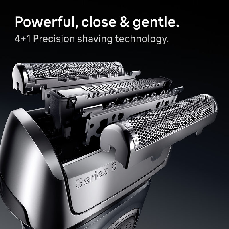 Braun Series 8 SensoAdapt electric shaver (British brand)