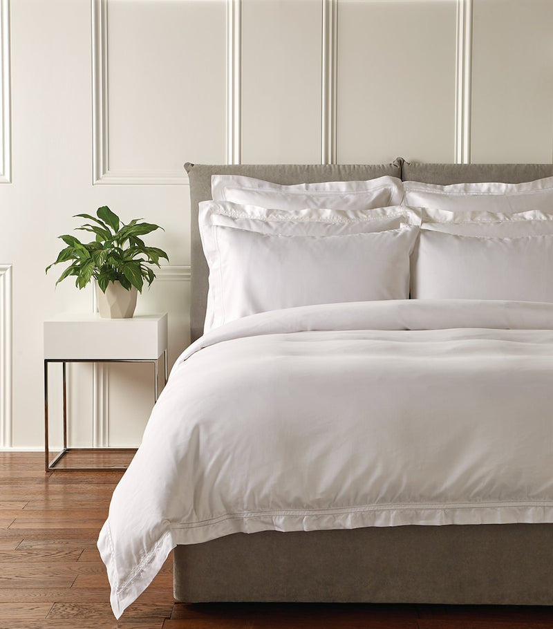 Harrods of London silk cotton super king duvet cover set 260cm x 220cm, UK version