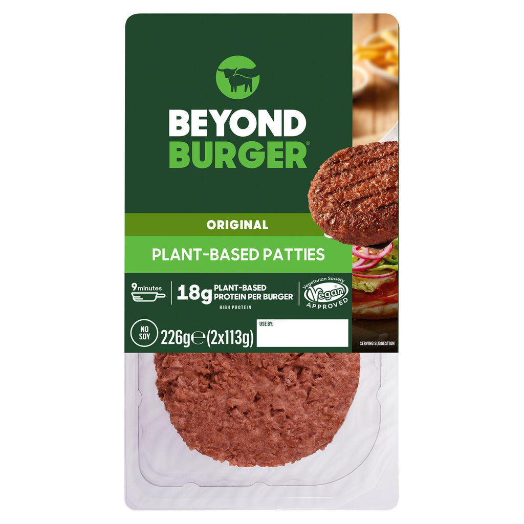 Beyond Meat Plant-Based Burger Patties x2 226g