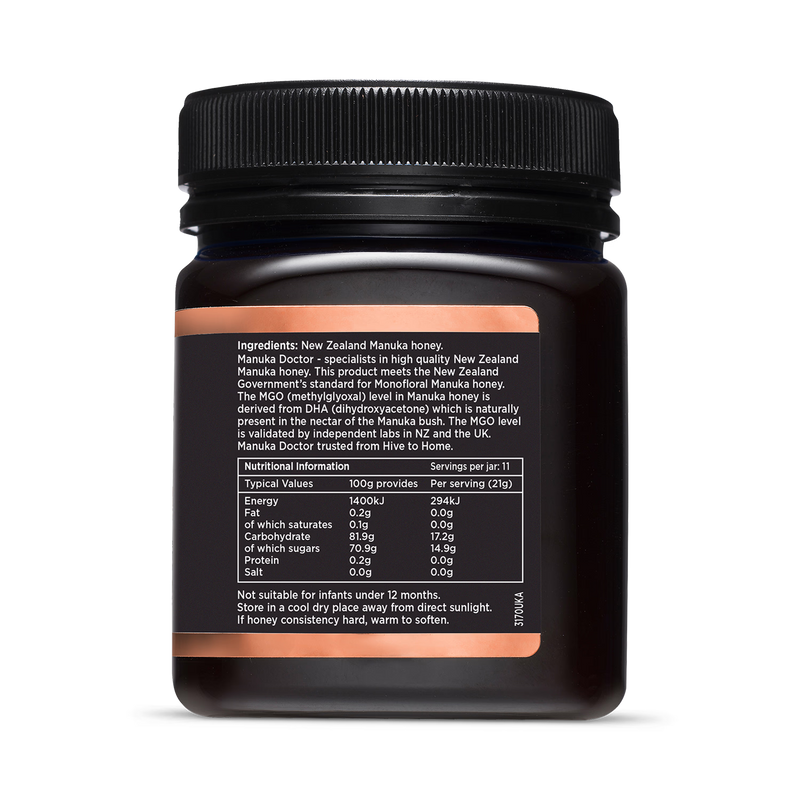 Manuka Doctor Monofloral Manuka Honey MGO 1000 250g