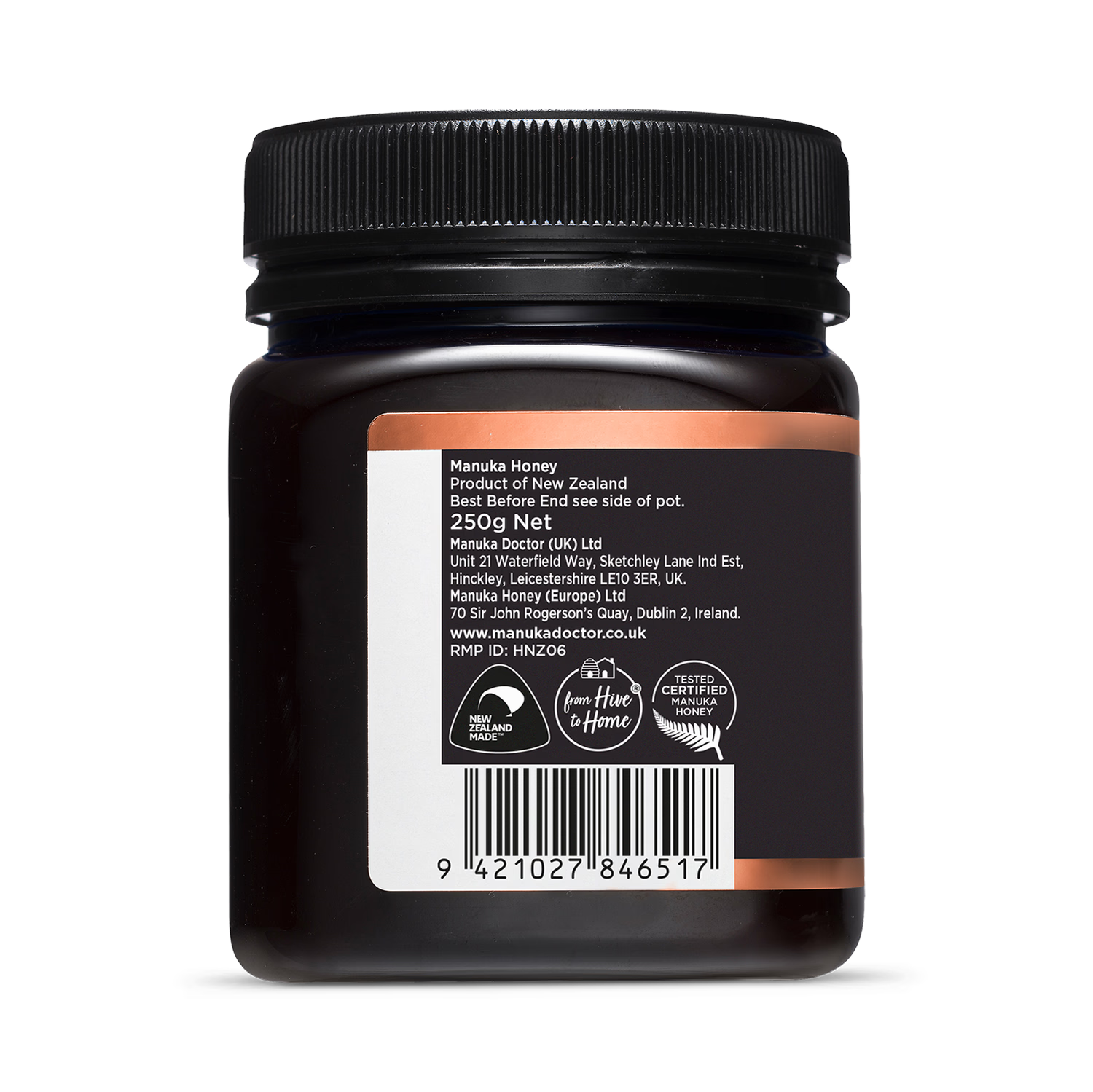 Manuka Doctor Monofloral Manuka Honey MGO 1000 250g