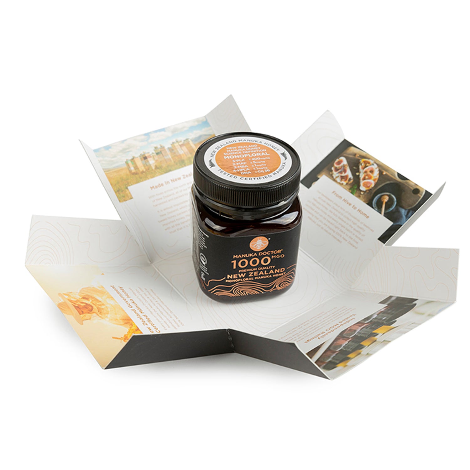 Manuka Doctor Monofloral Manuka Honey MGO 1000 250g