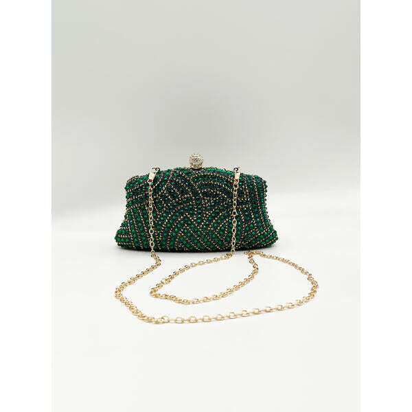 SVNX clutch bag green one size, UK version