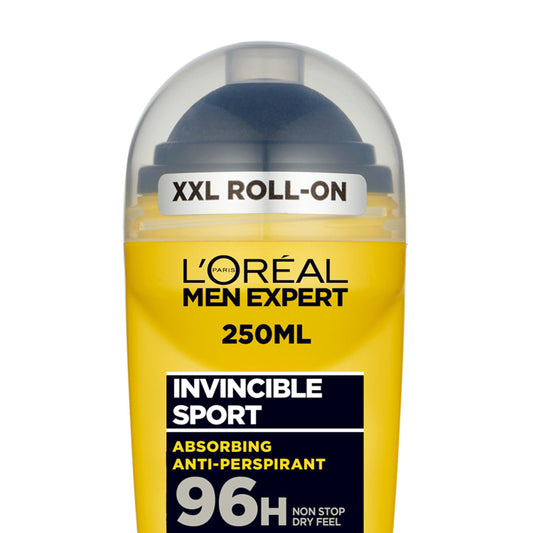 L'Oréal Men Expert Invincible Sport 96h Roll On Anti Perspirant Deodorant 50ml GOODS Sainsburys   