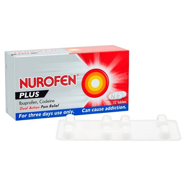 Nurofen Plus Ibuprofen Codeine Tablets 32s GOODS Superdrug   